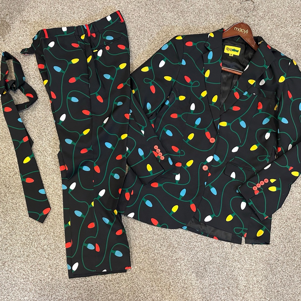 Tipsy Elves Christmas Light Suit